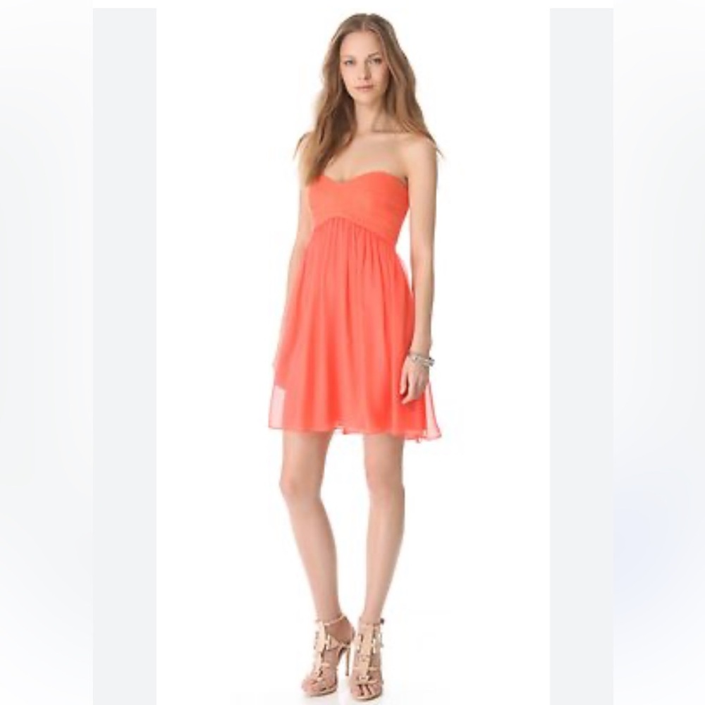 Diane Von Furstenberg‎ ASTI Silk Mini Dress Strapless